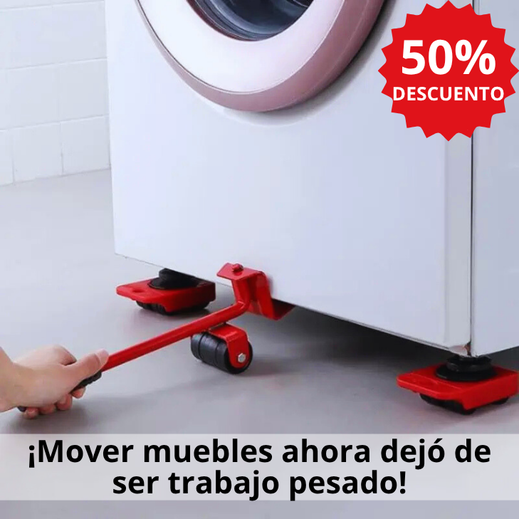 Mueve muebles pesados sin esfuerzo – ¡Levanta hasta 300 kg al instante! + ENVIO GRATIS 🎁