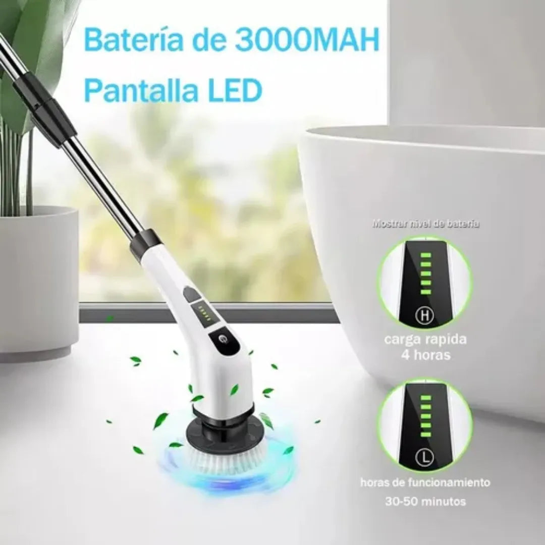 CEPILLO DE LIMPIEZA 9 EN 1 MULTIUSOS ELECTRICO 🫧+ ENVIO GRATIS 🎁